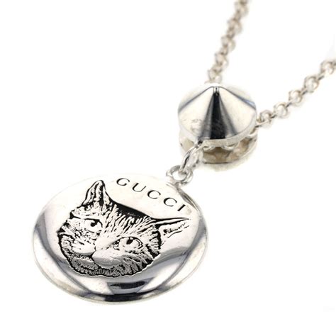 gucci cat|Gucci cat necklace.